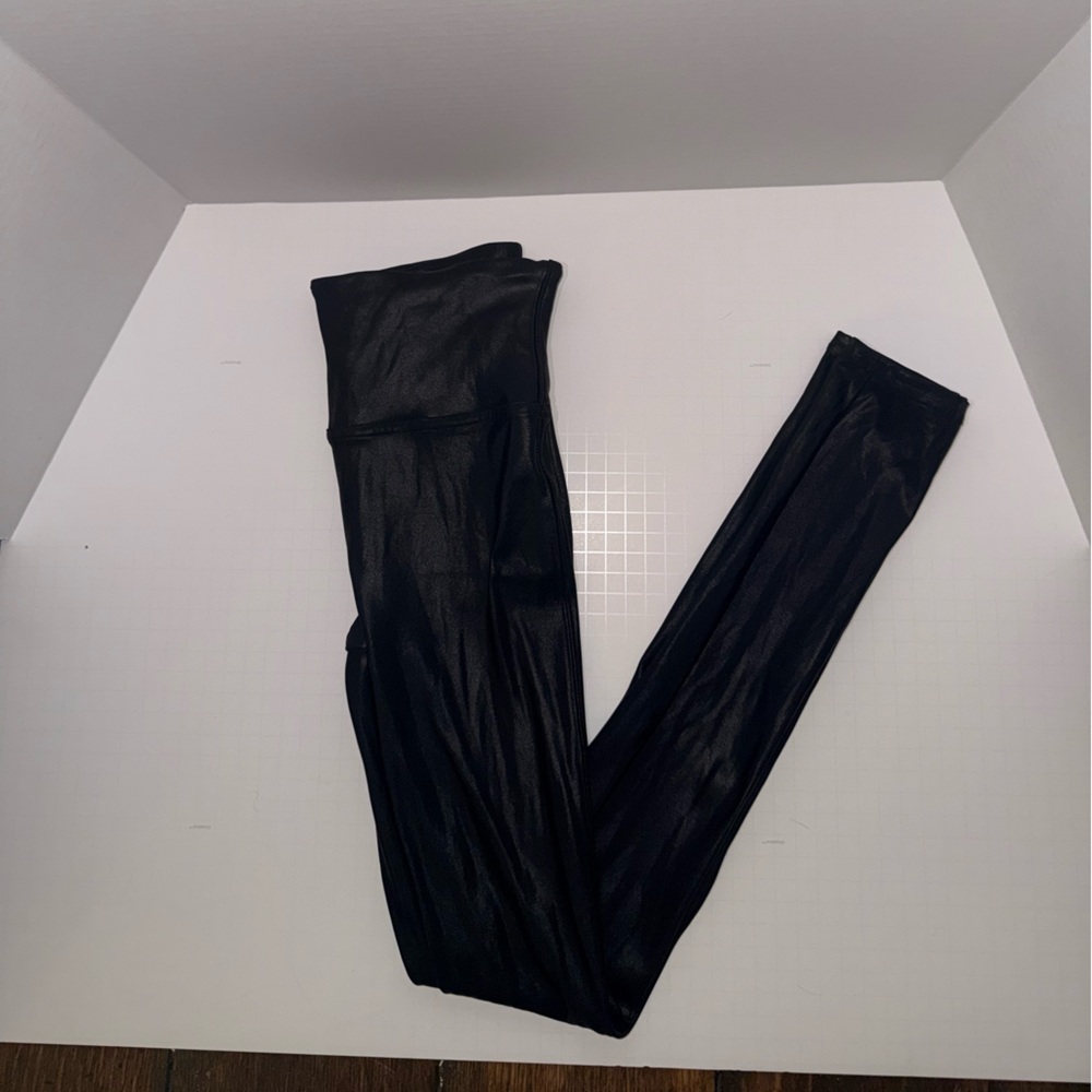 SPANX faux leather  Leggings
